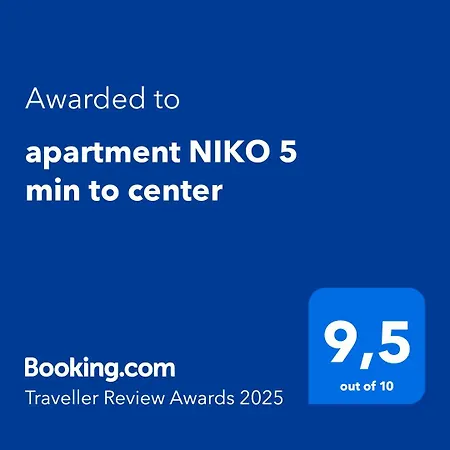 アパート Niko 5 Min To Center *